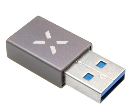 Przejściówka FIXED Adapter USB do USB-C szary